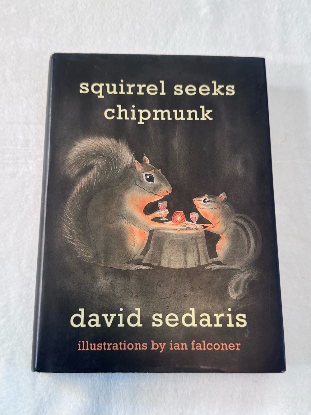 Squirrel Seeks Chipmunk David Sedaris Hardcover Humor Book